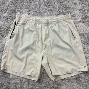 Public Rec Cream Classic Athletic Active Shorts Men Size 38